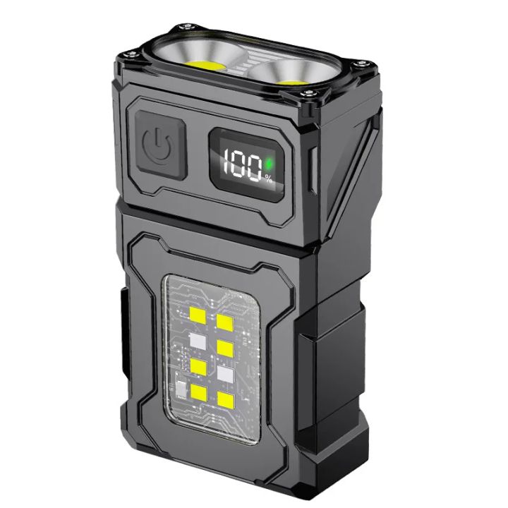 Multifunctional%20Ajustable%20Angle%20LED%20Flashlight%20Outdoors%20Mini%20Work%20Light%20Portable%20Magnet%20USB%20Rechargeable%20Camping%20Light%20-%20Image%207