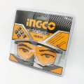 Ingco hsg04 safety glasses clear safety goggles anti UV goggles shock resistant. 