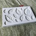 1Pc, Rose Leaf Shape Chocolate Mold, 3D Silicone Mold, Leaf Shape Candy Mold, Fondant Mold, Gum Paste Mold, for DIY Cake Decorat.