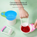 Baby grinding bowl, fruit & vegetable bowl, baby grinder cooking accessories & baby grinding Rod set. 