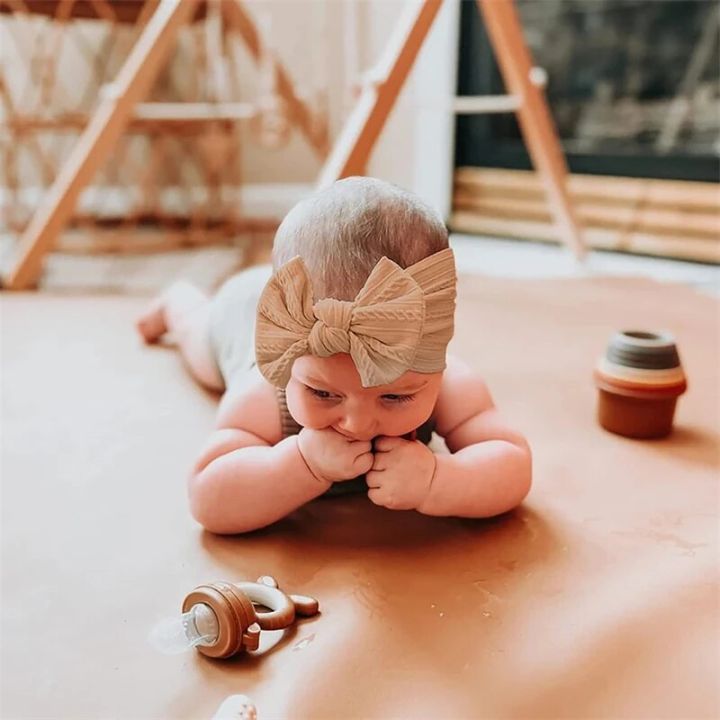 Headwrap%20Newborn%20Baby%20Headband%20For%20Girls%20Elastic%20Knit%20Children%20Turban%20Baby%20Cute%20Bows%20Soft%20Nylon%20Kids%20Headwear%20Hair%20Accessories%20-%20Image%202