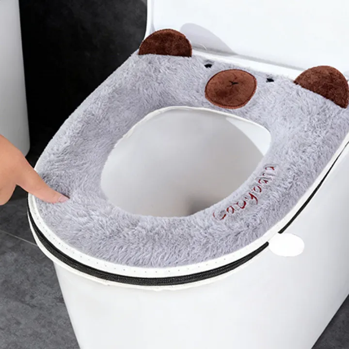Winter%20Home%20Use%20Plush%20Toilet%20Seat%20Cushion,%20Zipper%20Design,%20Thickened%20Skin-Friendly,%20Bathroom%20Comfortable%20Toilet%20Seat%20Cover%20-%20Image%204