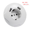 Germany Standard Extensions Adapter to EU Electrical Sockets With ON/OFF Switch 1 To 2/3 Way Power Plug Socket 250V Fast Charge. 