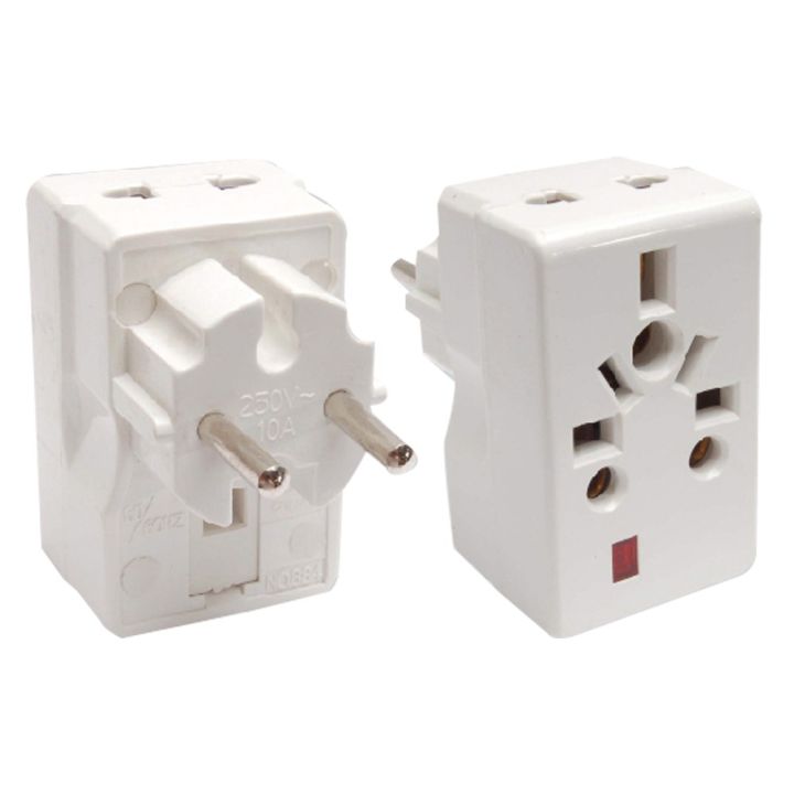 universal%20travel%20adapter%203%20pin%20to%202%20pin%20converter%20Multi%20plug%20socket%20Multiplug%20Adapter%20White%20with%20Safety%20Shutter%2016A%20-%20Image%204