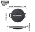 Korean BBQ Grill Pan(korean အကင်ဗန်း) 30/34/38 cm. 
