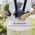 Chest Strap Rotate Phone Mount for iphone Smart Phone Belt Body Harness Holder for Gopro Hero 12 11 10 9 8 7 Insta360 Dji Camera. 