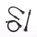 1Pcs 360 Degree Rotating Arm Flexible Adapters For Car Vent Dashboards Phone Holder 17mm Ball Mount Extension Adapter.