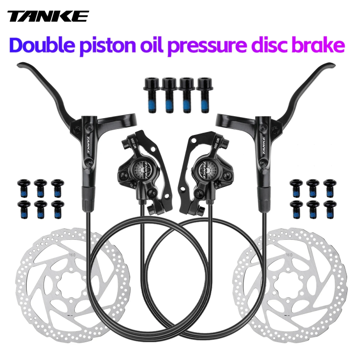 TANKE%20MT200%20Bike%20Hydraulic%20Disc%20Brake%20MTB%20Brake%20BL%20BR%20800/1600mm%20Bicycle%20Brake%202%20Piston%203%20Finger%20Steel%20Lever%20Bike%20Parts%20Upgrade%20-%20Image%207