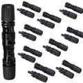 pack of 10 pairs Big mc4 solar connectors in pure copper- big mc4 connectors. 