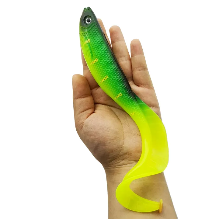 1%20Pc%20Fishing%20Lures%20Soft%20Bait%2018.2cm/7.17in/64g%20Artificial%20Bait%20Lure%20Fishing%20Gear%20-%20Image%202