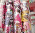 Kuromi Sanrio Characters Sticker Roll Pack (1 units) For Girls. 