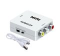 MINI HDMI 2 AV UP Scaler 1080P HD Video Converter. 