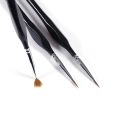 10Pcs Miniature Paint Brushes Detail Small Fine Tip Paintbrushes Micro Paint Brush Set Triangular Grip Handles Art Brushes. 