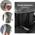 4pcs Car Privacy Curtain Set Window Shade Privacy Travel Nap Night Car Camping Detachable Simple Curtain. 