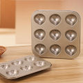 1Pieces Chestnut Shaped Cake Baking Tray Mold Carbon Steel Kitchen Baking Tool Outdoor Tableware.