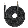 KBEAR AUX08 Plus 8 Core OFC Silver-plated Hi-Fi AUX Cable 1.4m/2m 3.5MM/2.5MM/4.4MM Earphones Headphones Headset AUX Cable. 