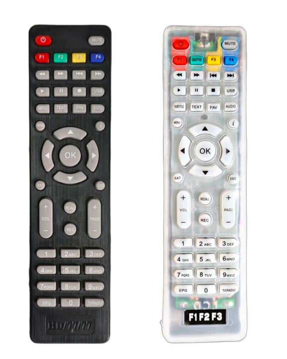 Sattelite Dish Receiver Universal Remote Control F1 F2 F3 F4 For TV Receiver