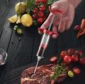Meat Injector, Meat Injector Syringe Comes With Marinade Flavor Injector Needle. 