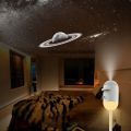2 In 1 Usb Mini  Star Projector Night Light 12 Films Starry Sky Ambient Light For Car Home Decoration For Adults And Kids. 