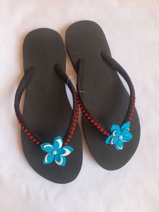 Flip%20Flops%20/%20Ladies%20Slipper%20with%20cute%20small%20flowers%20-%20Image%207
