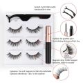 Magnetic Eyelashes Pair of 3 / Best quality lashes with tool and liner. 