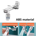 1080° Rotation Kitchen Tap Universal Washbasin Faucet Extender Aerator Bubbler Nozzle Bathroom 2 Spray Modes Tap Extend Adapter.