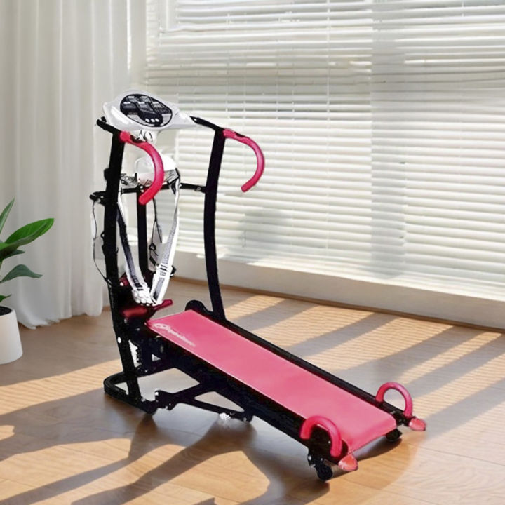 6 way manual treadmill