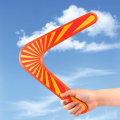 V Shaped Boomerang Flying Disc Throw Catch Wooden Return Dart Flying Outdoor Game Kids Toys Parent-child Interactive Game Props. 