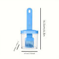 Oil Brush with Bottle High Temperature Resistant Silicone Bottle Brush Set Kitchen Dustproof Household Barbecue Cooking Tools. 