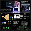 DAJA DJ6 Mini Portable Laser Engraver Diy Bluetooth Machine Painted Dog Tag Paper Leather Wood Plastic Logo CNC Business Machine. 