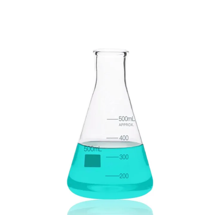 Conical%20Flask%20Borosilicate%203.3%20Glass%20500ml%201%20to%206%20Pieces%20Erlenmeyer%20Narrow%20neck%20Flask%20with%20Clear%20Graduated%20Marking%20%E2%80%93%20Durable,%20Heat%20&%20Chemical-Resistant%20Low%20Form%20Flask%20for%20Mixing,%20Heating,%20Storage%20&%20Experiments%20in%20School,%20College,%20Professional%20Laboratory%20-%20Image%206