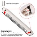12V/24V RV LED Awning Porch Light Waterproof Motorhome Caravan Van Camper Trailer Wall Lamps.