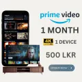 Amazon Prime Video 1 Month 4KUHD Streaming Media. 