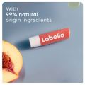 LABELLO MELT-IN MOISTURE 24H LIP BALM 4.8G -PEACH SHINE. 