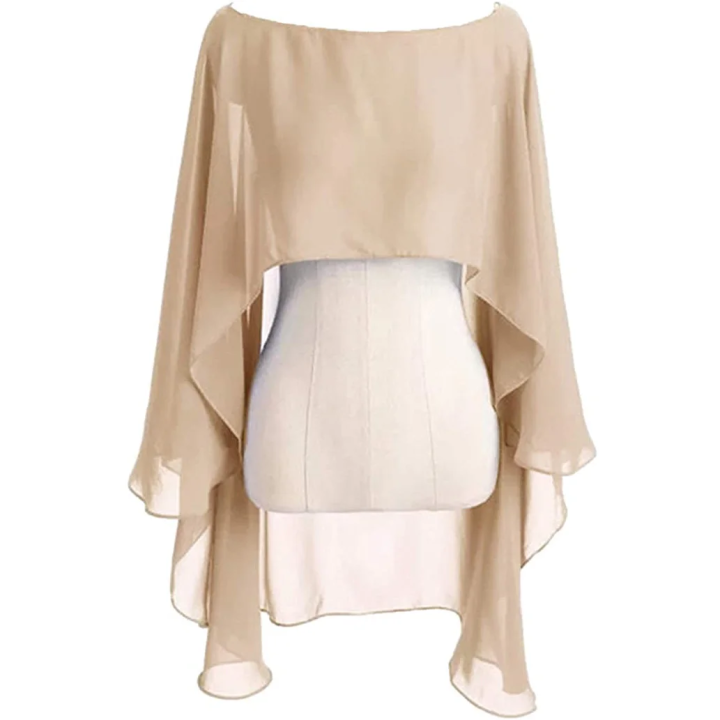 Women%20Chiffon%20Cape%20Bolero%20Femme%20Mariage%20Chalas%20Mujer%20Evening%20Wedding%20Bridal%20Jacket%20Wraps%20Accessories%20Peleryna%20Cloak%20Boda%20Shawl%20-%20Image%204