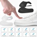 "Protect Your Shoes with Anti-Crease Shoe Guards:. 