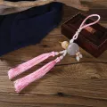 Cucurbit Aromatherapy Car Essential Oil Diffuser Pendant with Tassel Air Freshening Perfume Bottle Ornaments Glass. 
