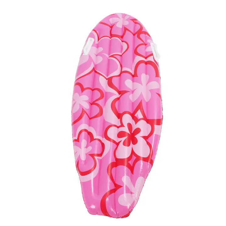 Inflatable%20Surfboard%20Raft%20Portable%20PVC%20Lightweight%20Pool%20Float%2043.3x15.7in%20for%20Summer%20Sea%20Party%20-%20Image%202