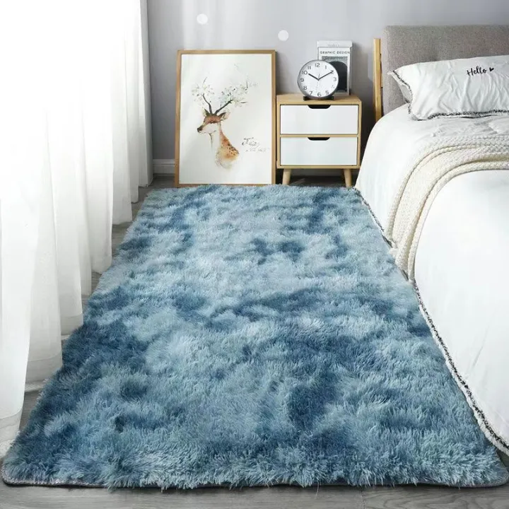 VIKAMA%20Silk%20Wool%20Fluffy%20Shaggy%20Bedroom%20Area%20Shaggy%20Non-Slip%20Rugs,%20Machine%20Washable%20Soft%20Shaggy%20Rugs%20Modern%20Soft%20Plush%20Rugs%20-%20Image%203