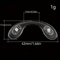 1/2/4pc Ultra-Soft Silicone Eyeglass Nose Pads Comfort Fit Glasses Frame Accessories Anti-Slip Nose Pads for Sports & Daily Wear. 