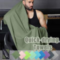 6 Sizes Premium High Quality Microfiber Towel Ultra Absorbent Quick Dry Portable Bag Gym Yoga Beach Camping Travel Lightweight. 