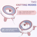 SENTRO Knitting Machine, 40 Needles Smart Weaving Loom Round Spinning Crochet Knitting Machines for Beginners,DIY Scarf Hat Sock. 