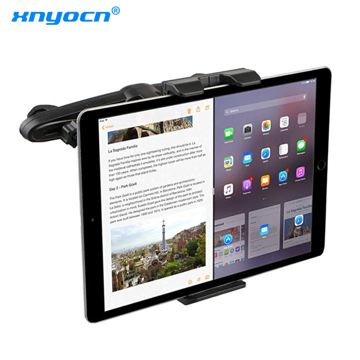 New 7 8 9 10 12.9 Inch Tablet Car Holder Back Seat Pillow Car Mount Cradle Soporte Tablet Desktop For iPad Stand Up  Tab