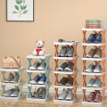 Stackable Shoe Rack Multi Layer Shoes Storage Organizer Removable Space Saving Shoes Shelf Plastic Shoes Cabinets Home Supplies.