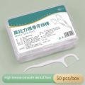 3 PCS Disposable Plastic Toothpick Dental Floss High-tension Smooth Dental Floss Stick Portable Dental Floss Box Dental. 