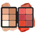 12-color iron box concealer blush cream matte highlight contour makeup all-in-one palette. 