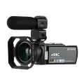 4K Video Camera IR Night Vision Camcorder Full HD Ordro AE8 Digital Vlog Cameras Filmadora Professional for Youtuber Beginner. 