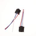 5pcs H4 3 Pin Car Headlight Replacement Repair Bulb Holder Connector Plug Wire Socket H4 Bulb Socket Auto Accessories. 
