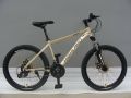 26 inchi 21 Speed Gear Cycle With Suspension Lockout fork High Rim Coloring Fat Spoke With Shimano Parts.