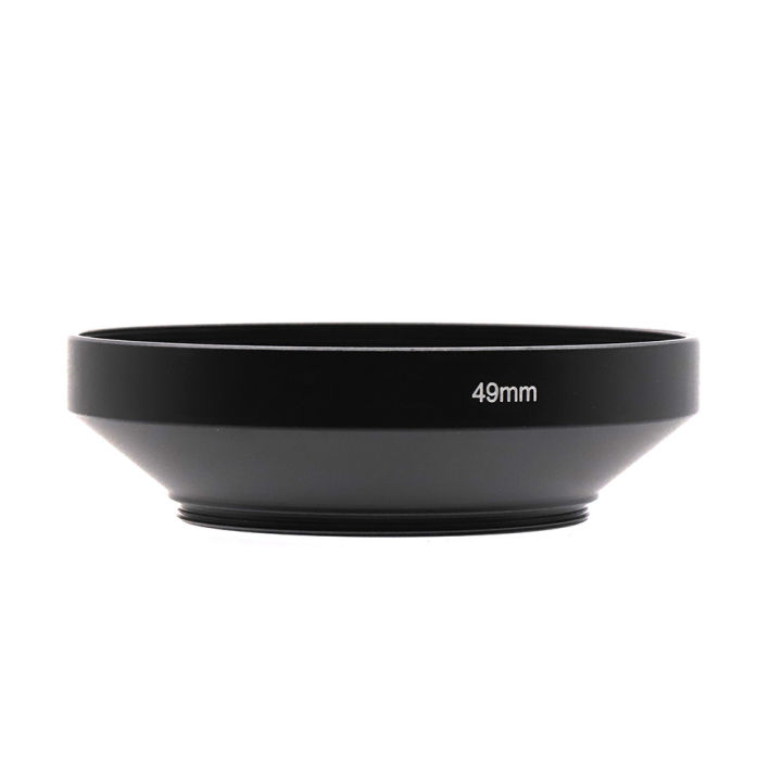Metal Lens Hood 39-82mm Multi-Size, Universal Screw-in Hood for    DSLR Mirrorless, Anti-Glare Wide Angle Shade